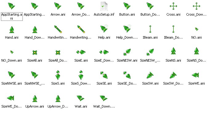 电脑鼠标指针主题包下载 电脑鼠标指针主题包下载