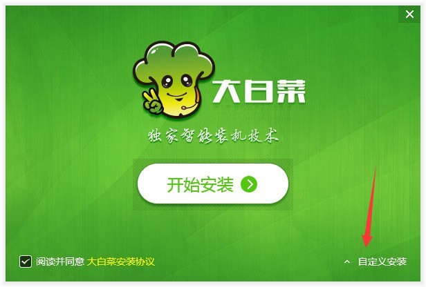 大白菜u盘装系统工具官方下载