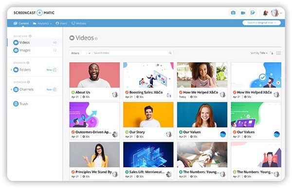 Screencast O Matic屏幕录制软件