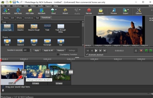 NCH PhotoStage电子相册幻灯片制作软件