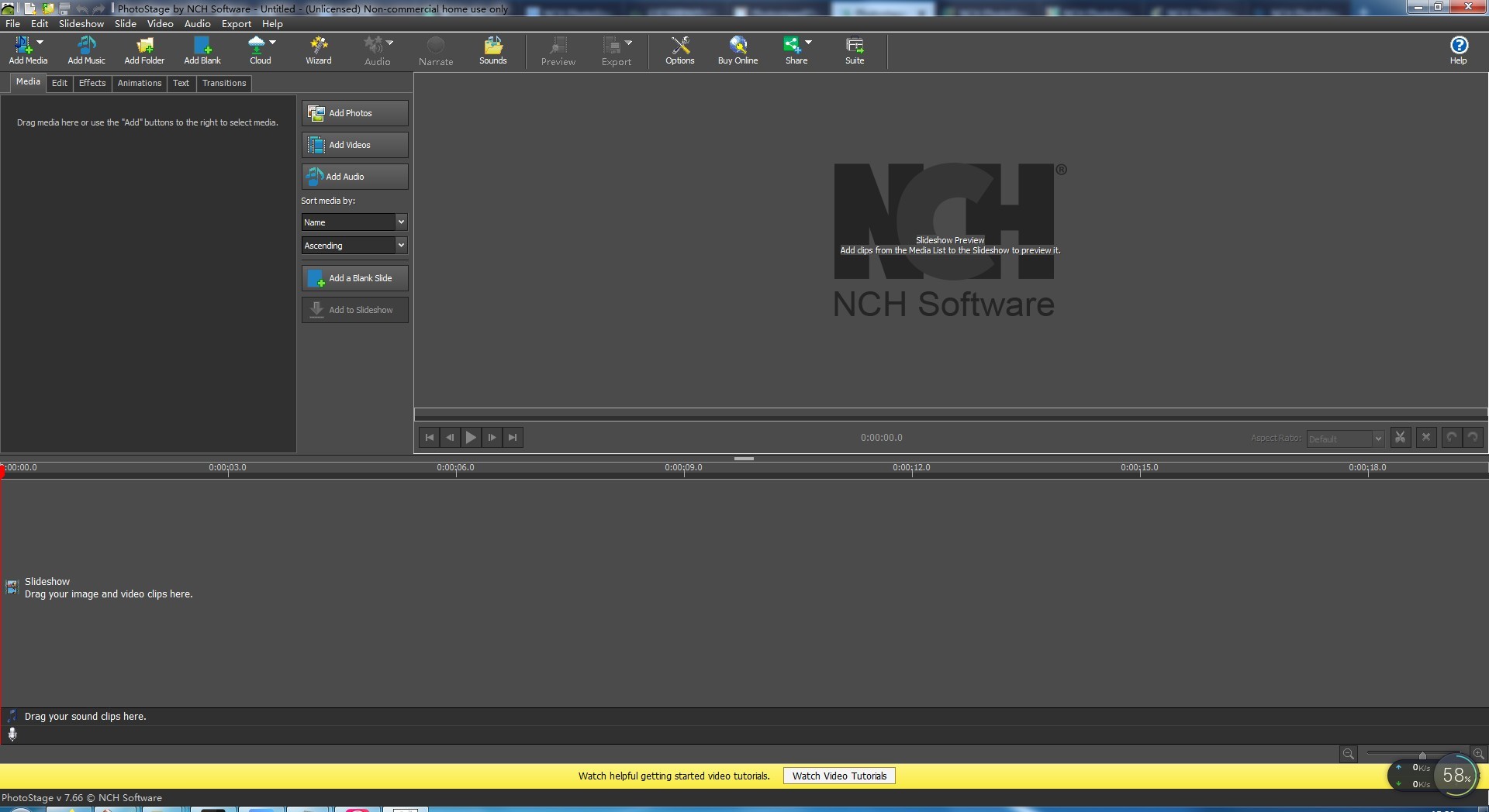 NCH PhotoStage电子相册幻灯片制作软件免费下载