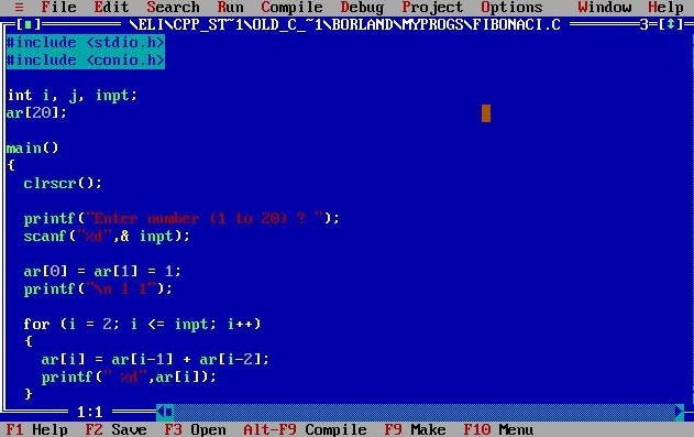 Turbo C++3.0