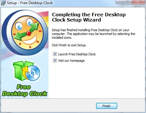 桌面时钟软件(Free Desktop Clock)免费下载