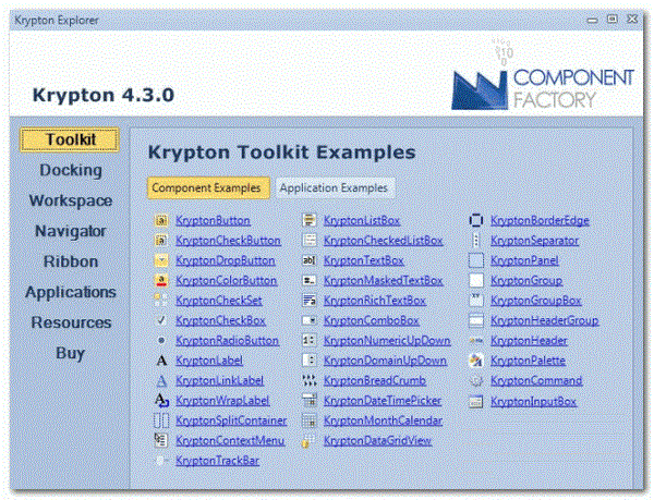 Krypton Toolkit(C#界面库)4.3.0|天然软件园