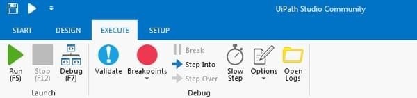 UiPath Studio可视化建模工具