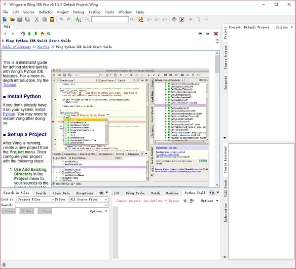 Wingware Wing IDE Pro(编程开发集成环境)6