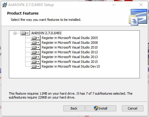 AnkhSVN(支持VS2015)下载