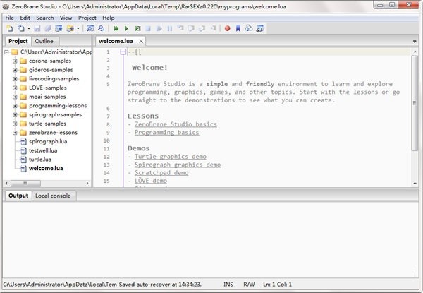 ZeroBrane Studio下载