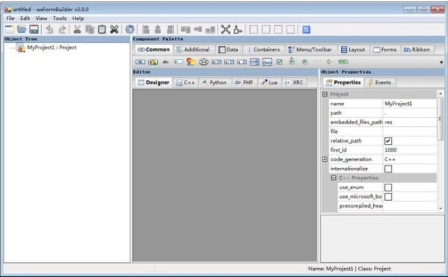 wxFormBuilder界面编辑设计工具|天然软件园