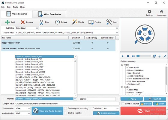 Power Movie Switch免费下载