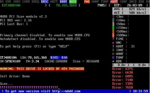 图片[4]|MHDD硬盘检测工具4.6中文版|天然软件园